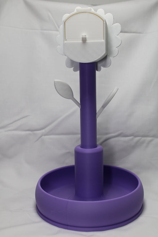 flower 3D printed headphone stand