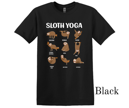 Sloth Yoga T-Shirt (UNISEX)