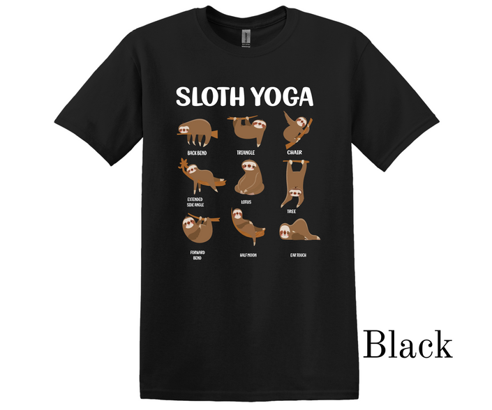 Sloth Yoga T-Shirt (UNISEX)