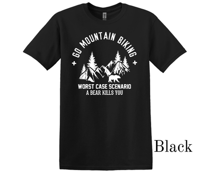 Mountain Biking T-Shirt (UNISEX)