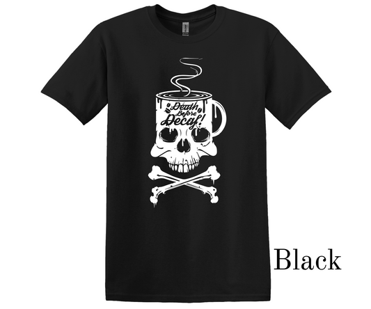 Skull Coffee T-Shirt (UNISEX)