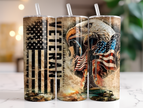 MILITARY TUMBLER/VETERAN