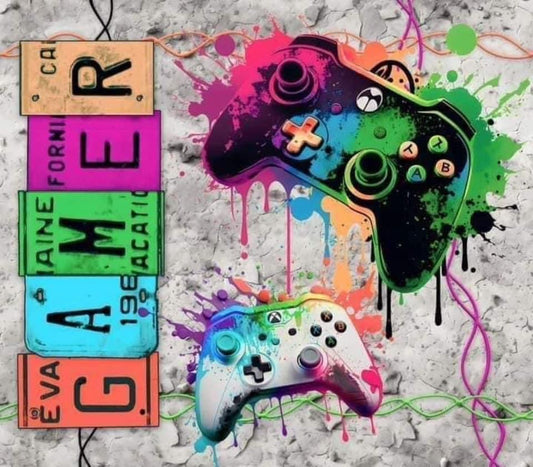 Gamer Water Bottles 22oz image 1