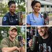 MILITARY TUMBLER/VETERAN