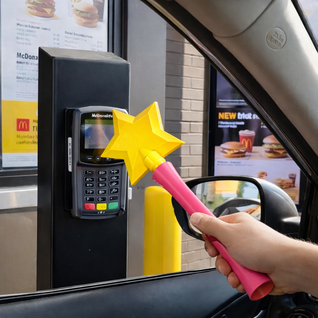 Tap to pay magic wand