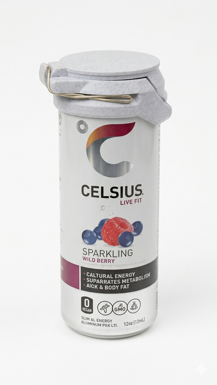 Skinny can lid cover (sipsafe)