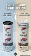 Skinny can lid cover (sipsafe)