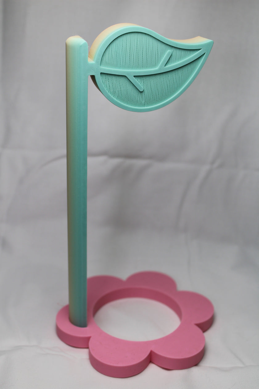 LEAF headphone stand 3D printed