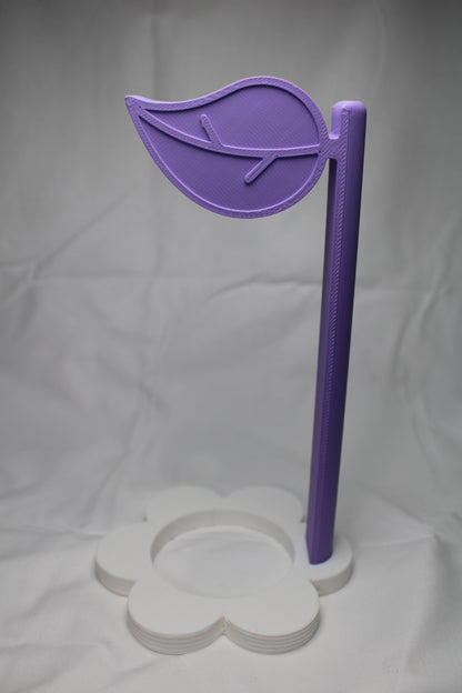 LEAF headphone stand 3D printed