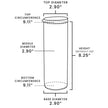 Custom 20oz Skinny Tumbler – Personalized Name, Logo or Photo Cup with Lid & Straw