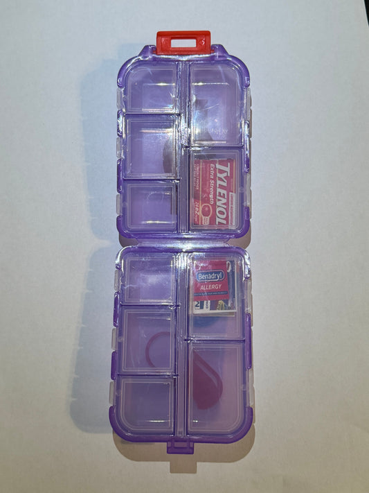 Pill Organizer with Medicine Labels image 1