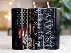 MILITARY TUMBLER/VETERAN