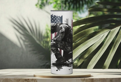MILITARY TUMBLER/VETERAN